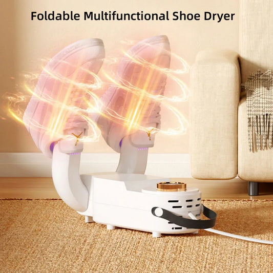 Electric Shoe and Socks Dryer Boot Warmer Shoe UV Foot Boot Dryer Eliminate Odor Fast Drying Boot Deodorizer