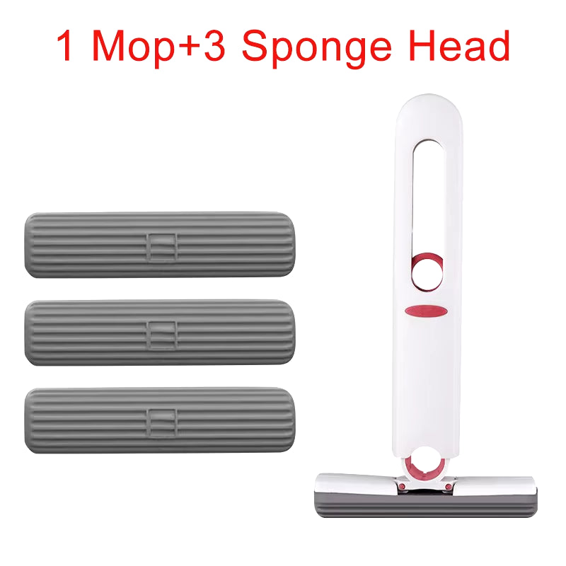 Portable Mini Cleaning Mop Folding Absorbent Mop Desktop Windows Car Glass Cleaning Home Cleaning Tools