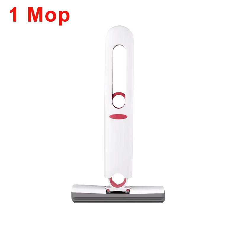 Portable Mini Cleaning Mop Folding Absorbent Mop Desktop Windows Car Glass Cleaning Home Cleaning Tools