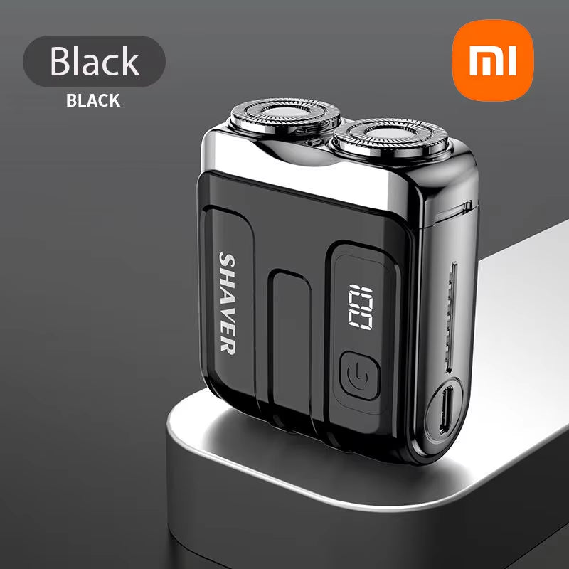 Xiaomi Electric Smart Shaver Household Car shaver Digital Display Mini Dual Blade Rechargeable Powerful Men'S Gift Shaver